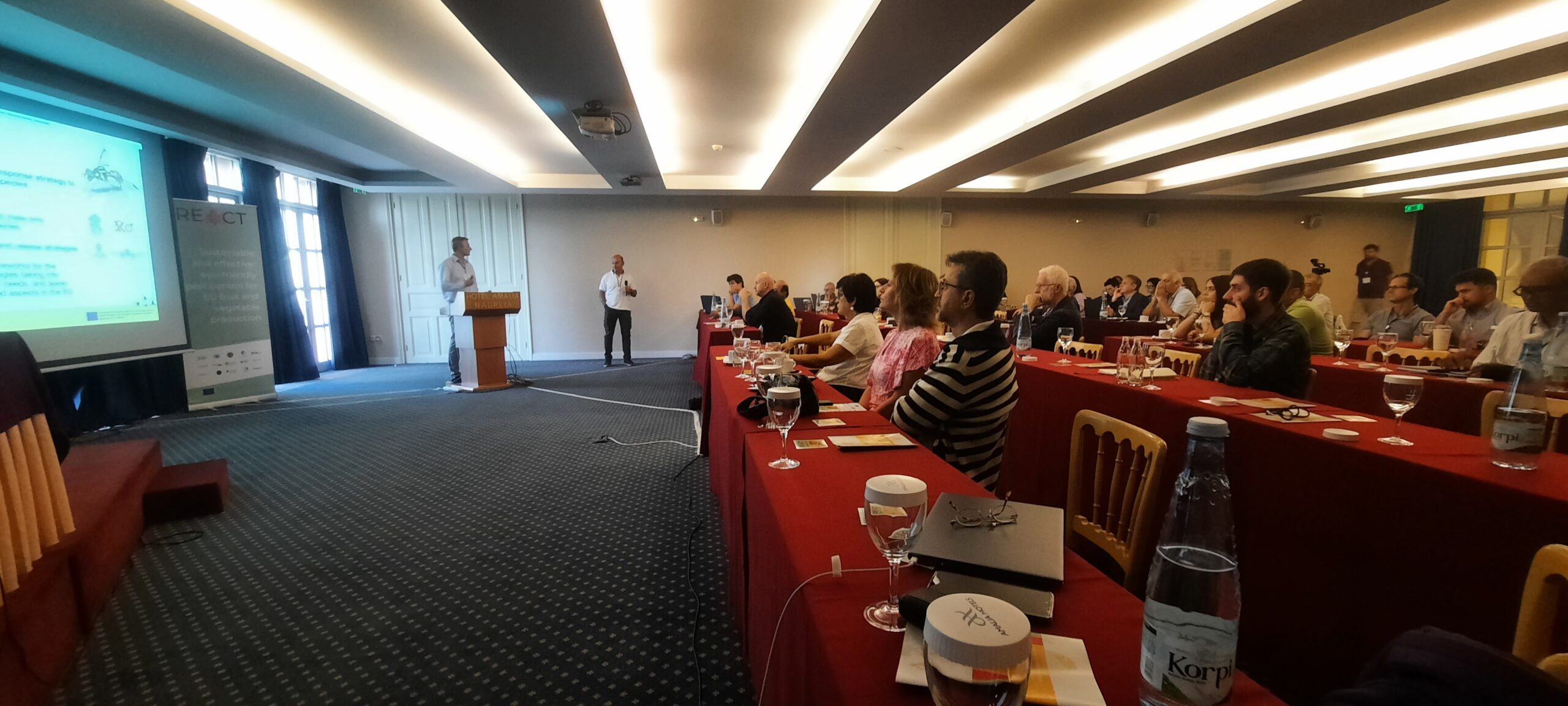 Representatives of the Greek agricultural sector were invited to discuss the potential future use of SIT to combat invasive insects.